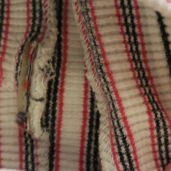 American Eagle Retro Striped Turtle Neck - Picture 2 of 2